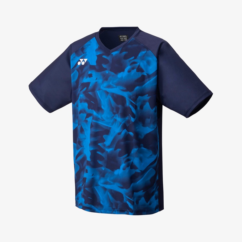 Yonex Men’s Crew Neck Shirts YM0033 (Navy Blue)