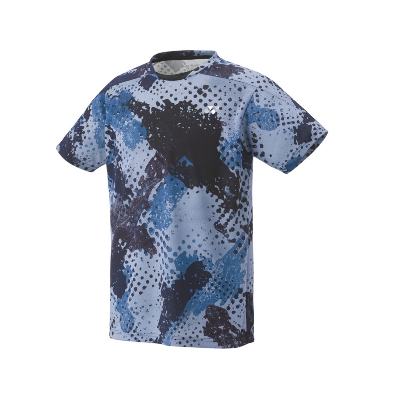 Yonex Badminton/ Tennis Sports Shirt (Fitted Style) 10683 (Made in Japan) Felt Blue MEN’S