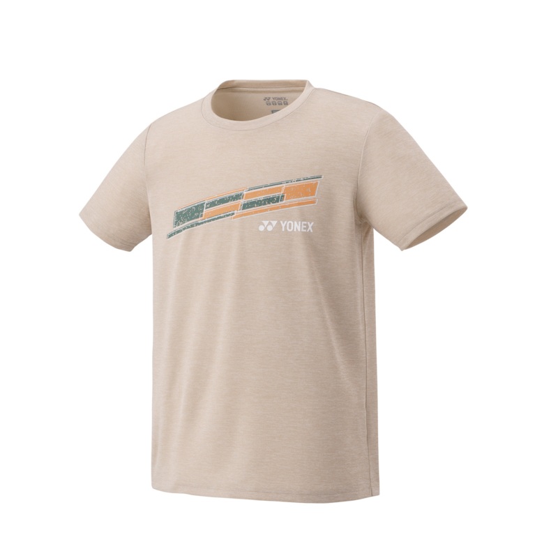 Yonex Badminton/ Tennis Sports Shirt (Fitted Style) 16810 Greige UNISEX