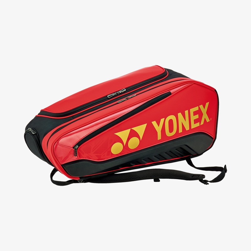 Yonex BAG02526RBK Expert Racket Bag 6pcs (Red/Black)