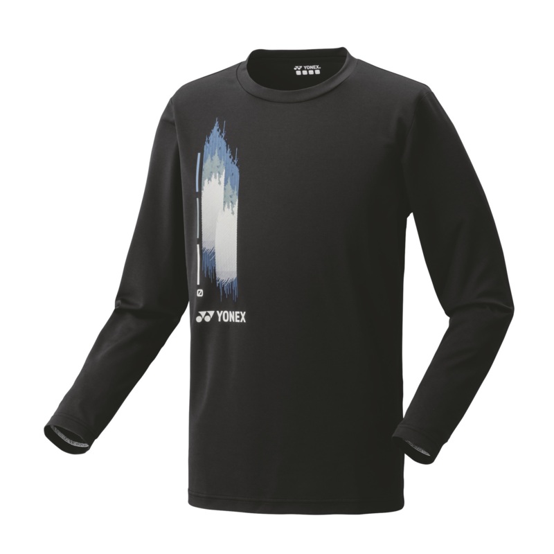 Yonex Longsleeves Sports Shirt (Fitted Style) 16805 Black UNISEX