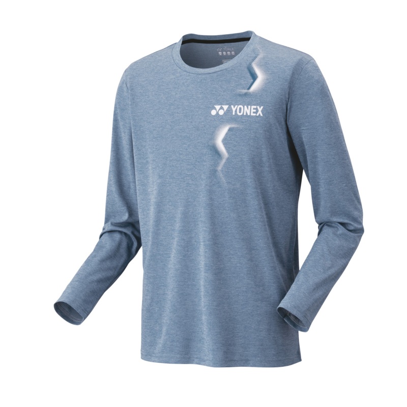 Yonex Longsleeves Sports Shirt (Fitted Style) 16807 Felt Blue MEN’S
