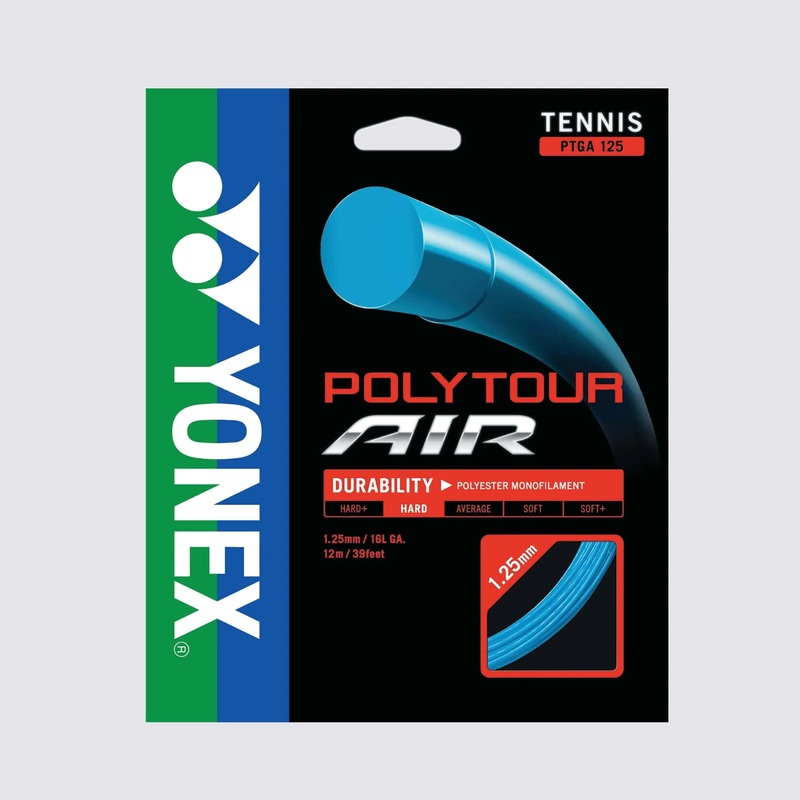Yonex Polytour Air 125 / 16L Tennis String – Sky Blue
