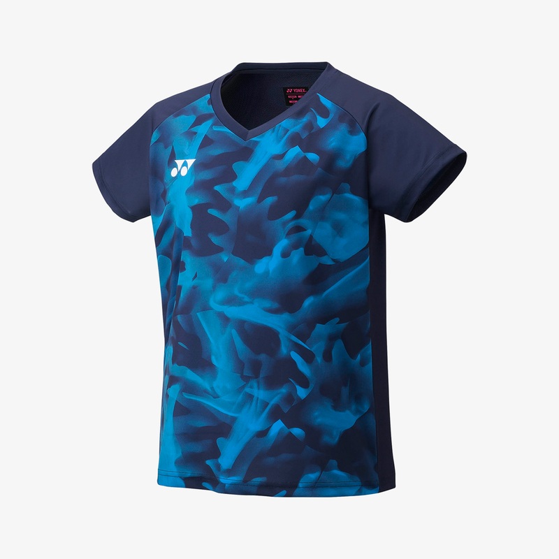 Yonex Women’s Crew Neck Shirts YW0033 (Navy Blue)
