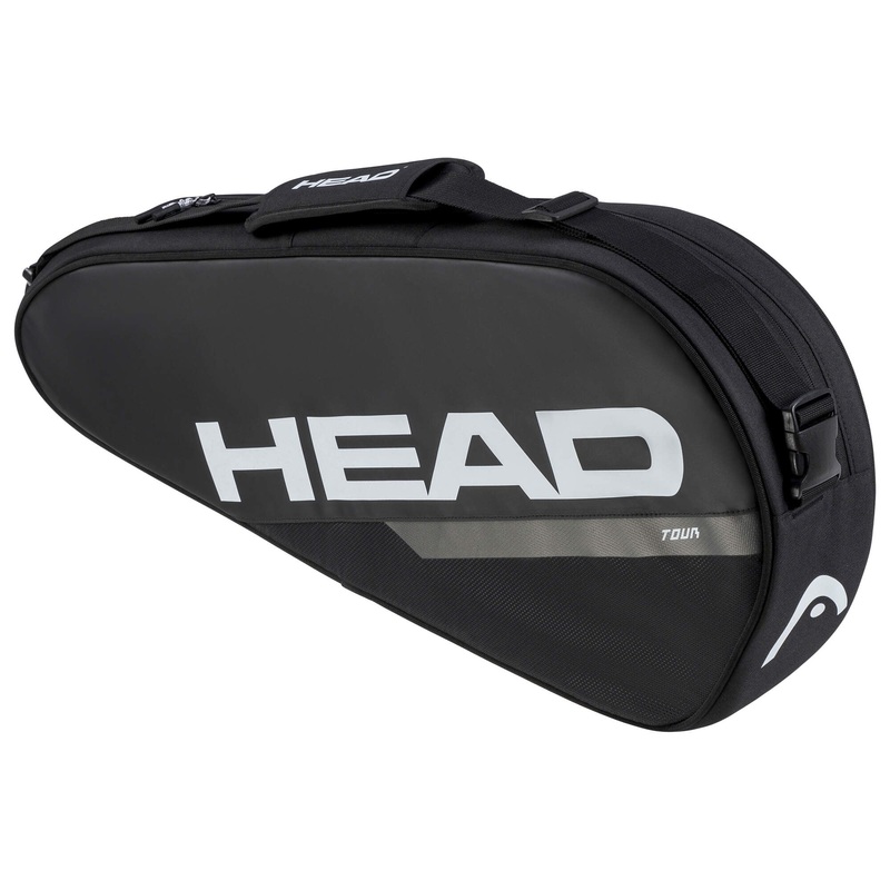 Head TOUR Racquet Bag S (3pcs) BKWH Black