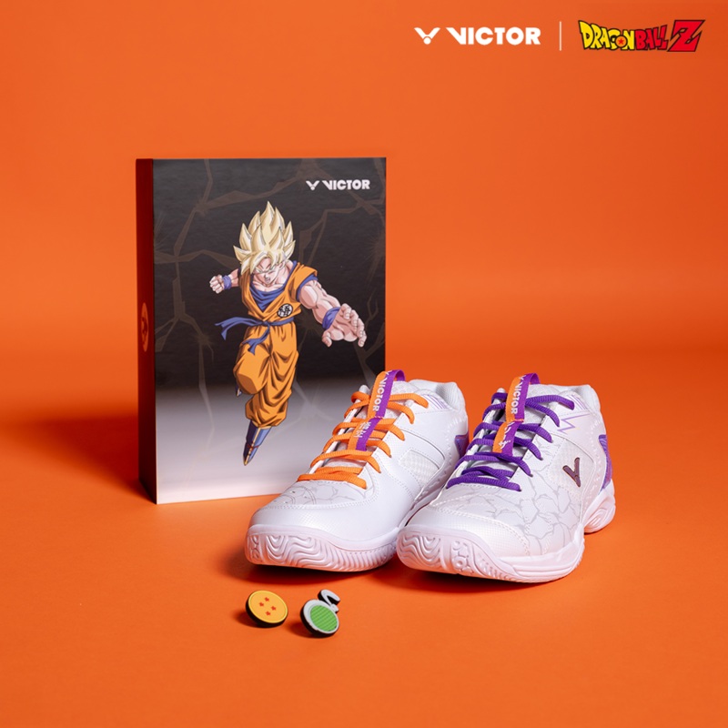 Victor x Dragon Ball Z Court Shoes P-DBZ-A (Bright White)