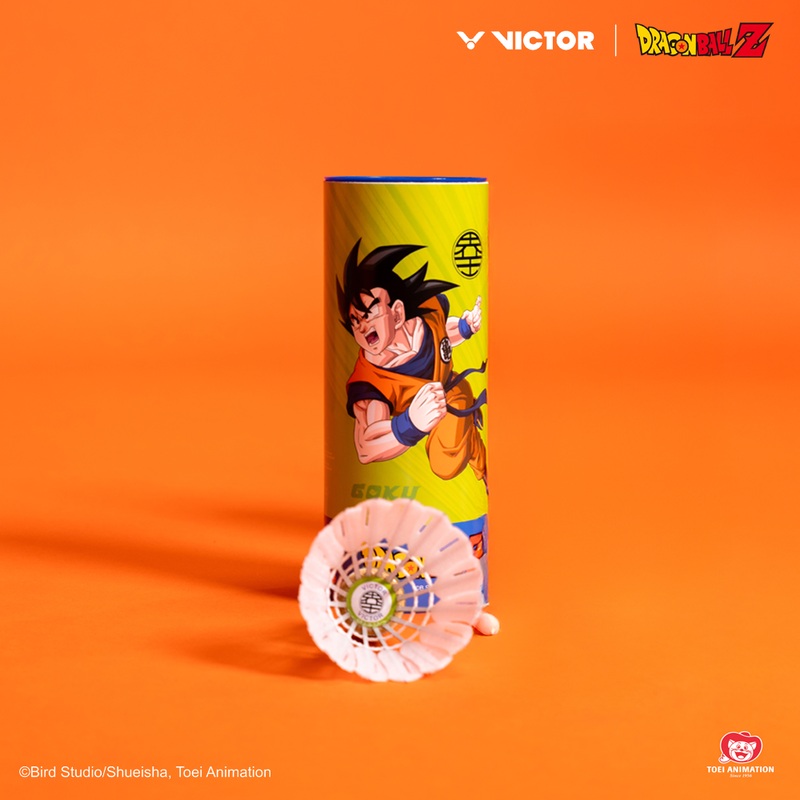 Victor x Dragon Ball Z Goku New CarbonSonic NCS Synthetic Shuttlecocks NCS-DBZ-G (Apple Green)