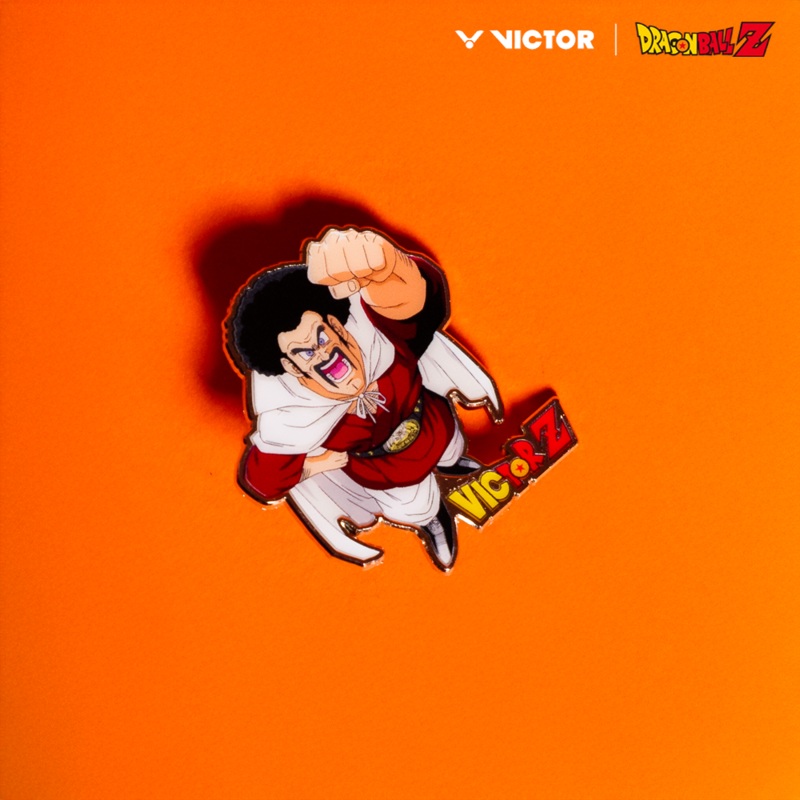 Victor x Dragon Ball Z Mr. Satan Badge PG4502DBZ-E (Yellow)