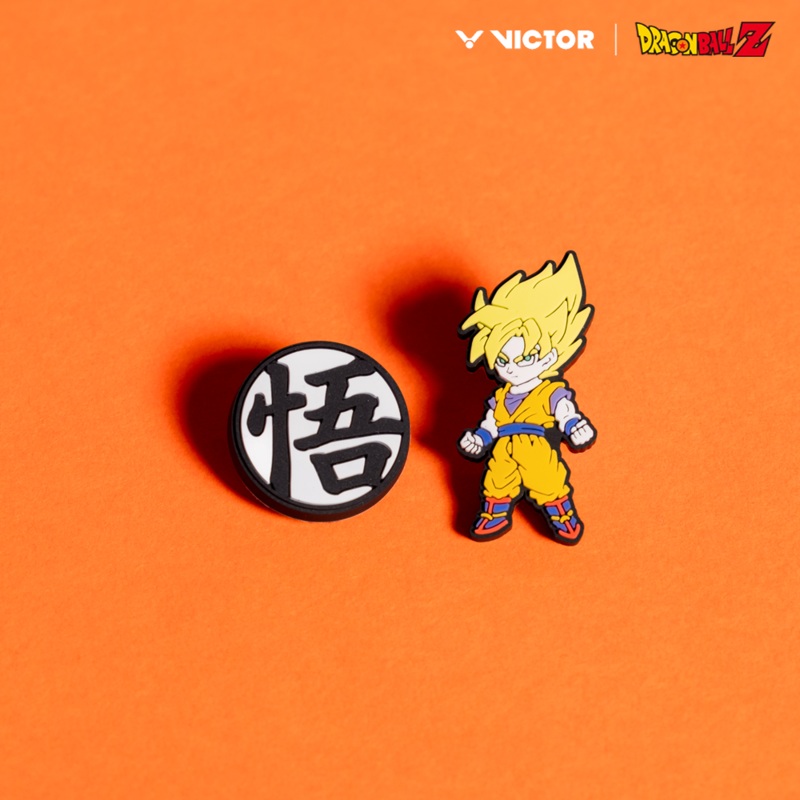 Victor x Dragon Ball Z Shoelace Charms PG4002DBZ-EX (Yellow/Gold)