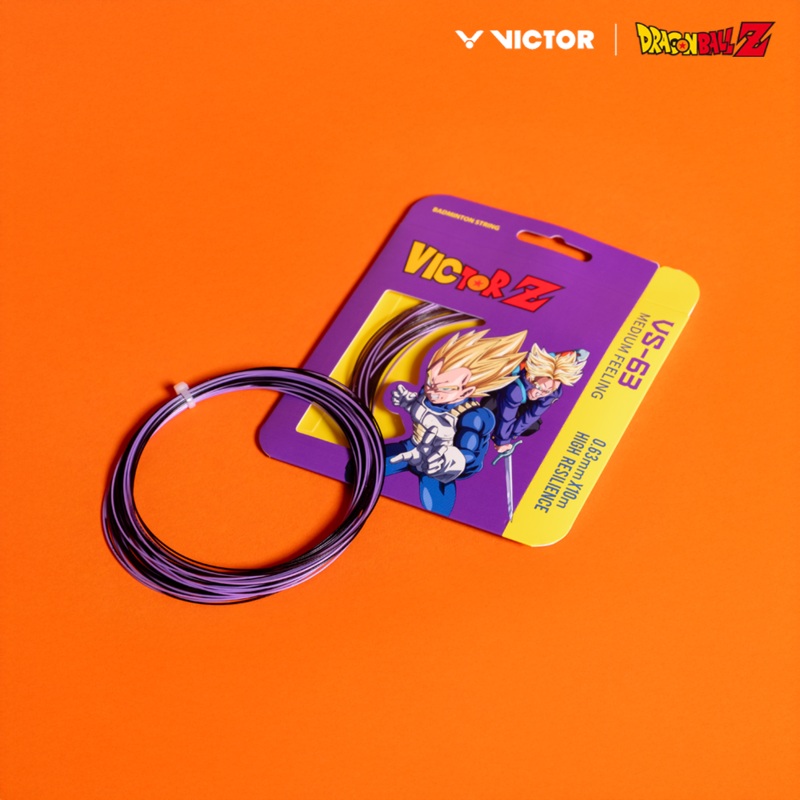 Victor x Dragon Ball Z Strings VS-63DBZ-CJ (Dull Black/Liberty)