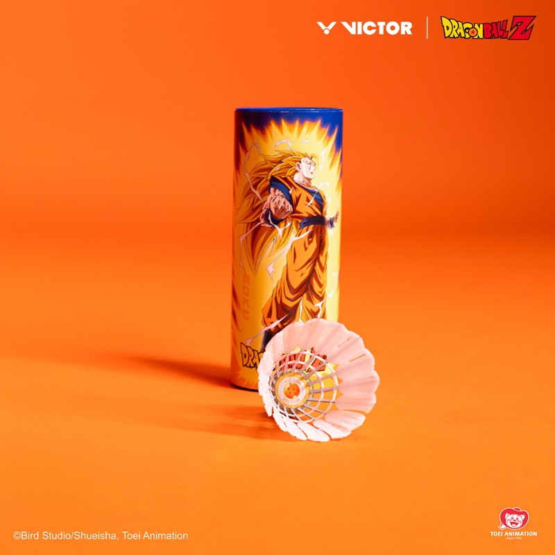 Victor x Dragon Ball Z Super Saiyan 3 New CarbonSonic NCS Synthetic Shuttlecock NCS-DBZ-F (Sodalite Blue)