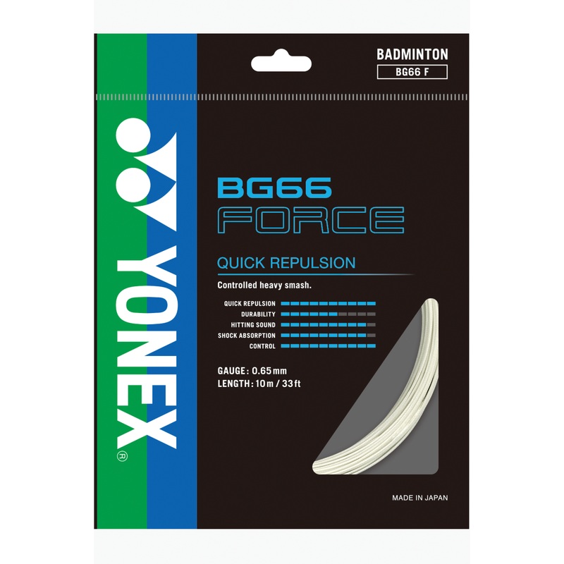Yonex BG 66FORCE Badminton String Single Pack