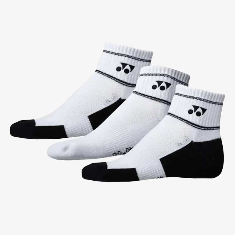 Yonex Women’s 3 pack Assorted Crew Socks 8423 S