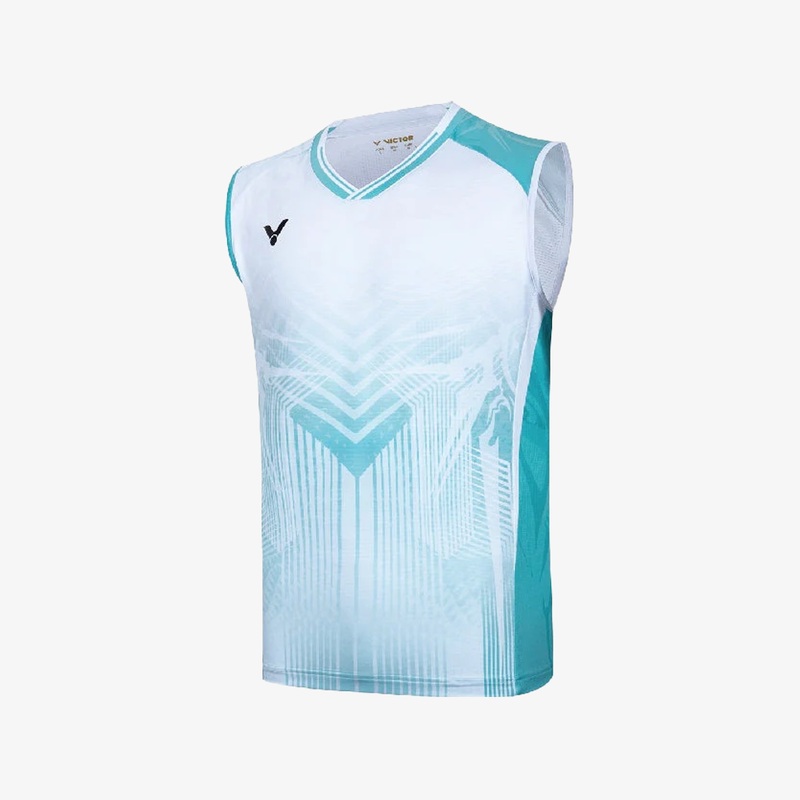 Victor Unisex Sleeveless Top T-55061M (Turquoise Blue)
