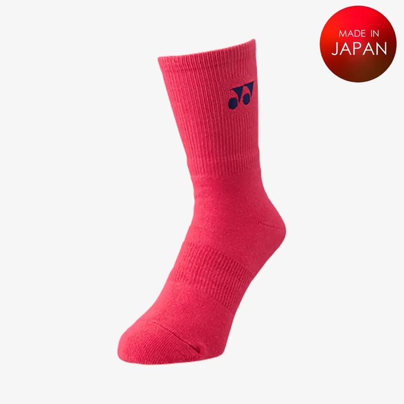 Yonex Women’s Sports Crew Socks 19120 (Geranium Pink) S