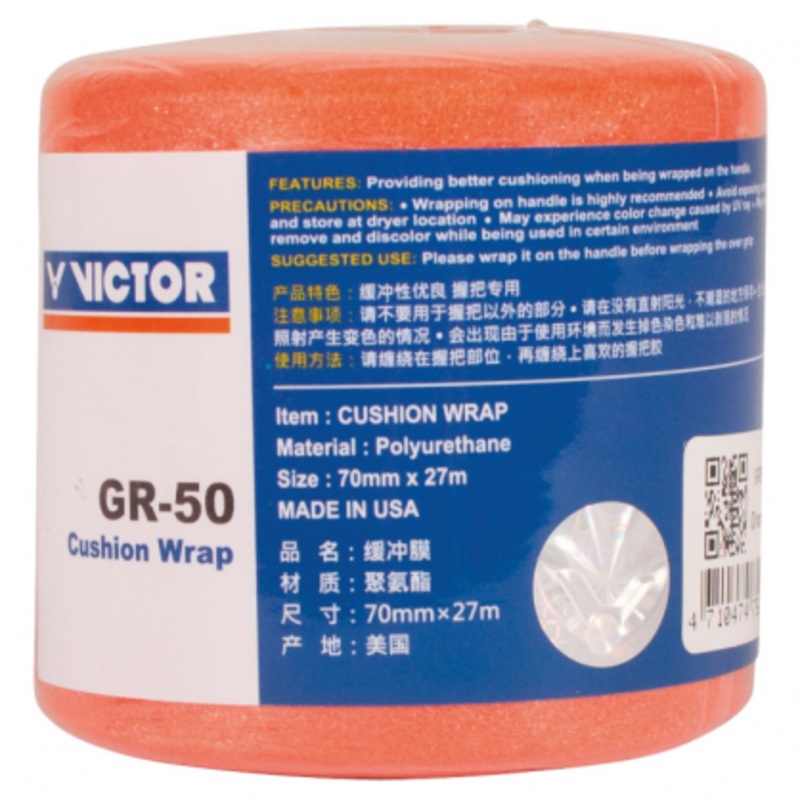 VICTOR Cushion Wrap GR-50 Under Grip – Orange