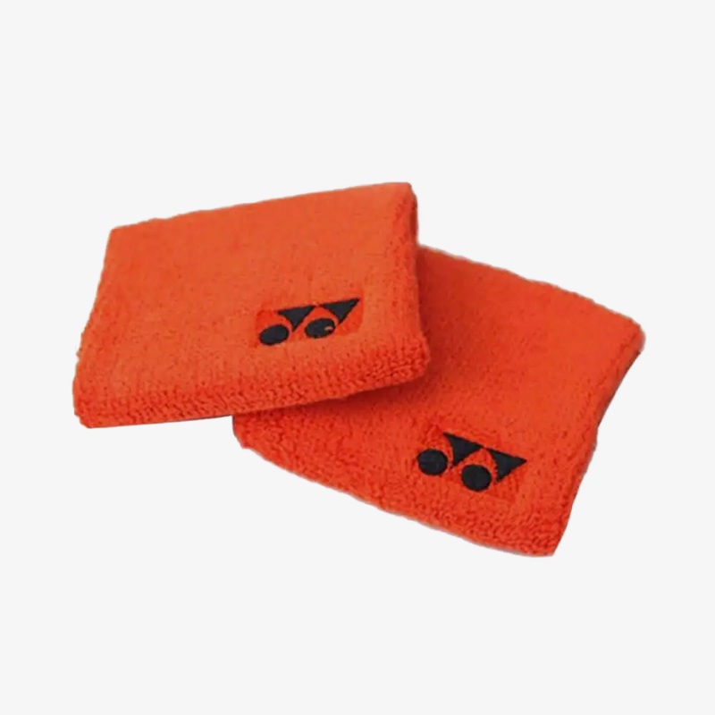 Yonex AC489EX Wrist Band (Orange) (2 pack)