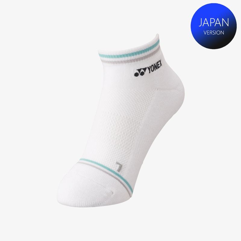 Yonex Women’s Sport Low-Cut Socks 29181WAQA (White/Aqua) S