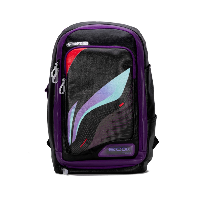 NeonFusion Backpack|Black|White|Blue