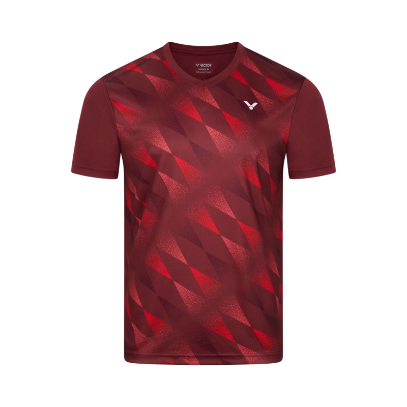 VICTOR T-SHIRT T-43102 D RED  UNISEX