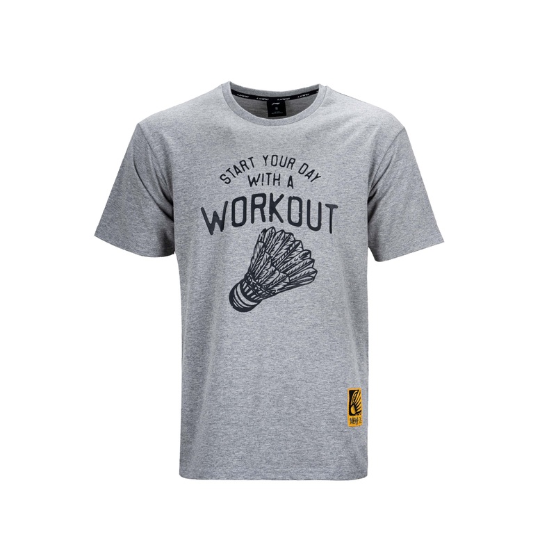 Workout T-Shirt|Heather Grey|Black|XS|S|M|L|XL|2XL|3XL