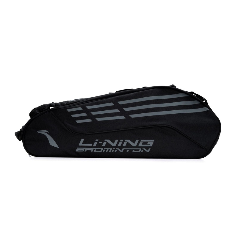 Thunder Badminton Kit Bag|Black|Dark Blue/Green