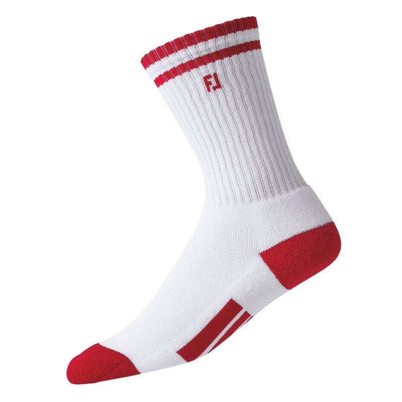 ProDry Junior Sock|WHITE/RED|Standard