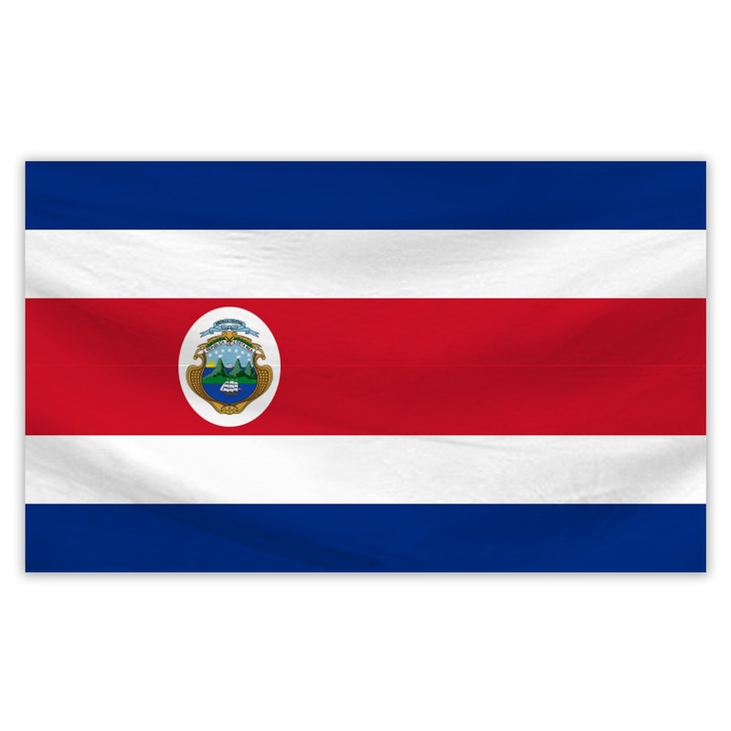 COSTA RICA 5FT FLAG|MISC|Standard