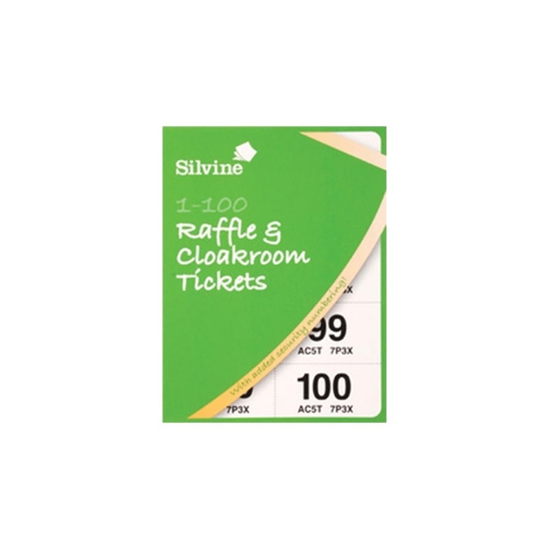 Raffle & Cloakroom Tickets – 100
