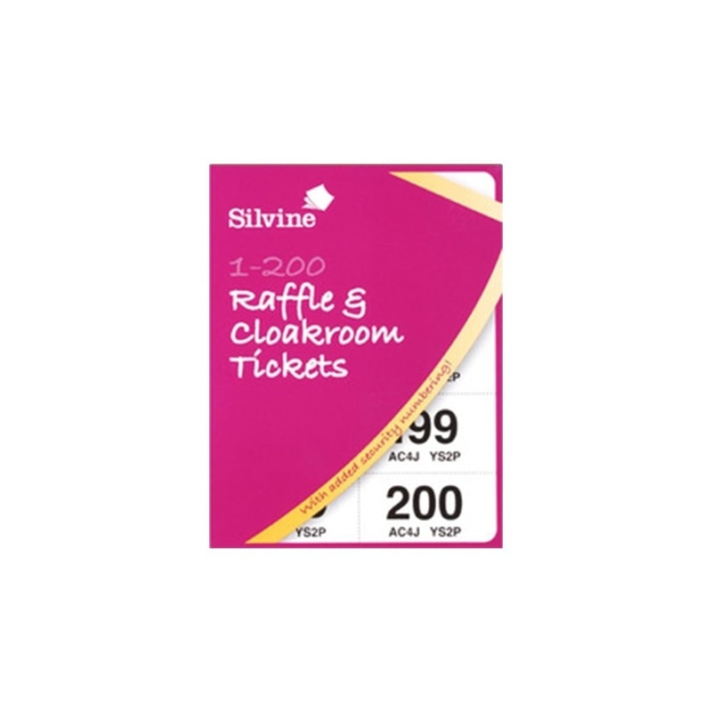 Raffle & Cloakroom Tickets – 200