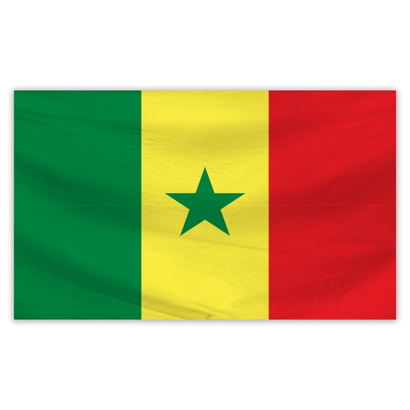 SENEGAL 5FT FLAG|MISC|Standard