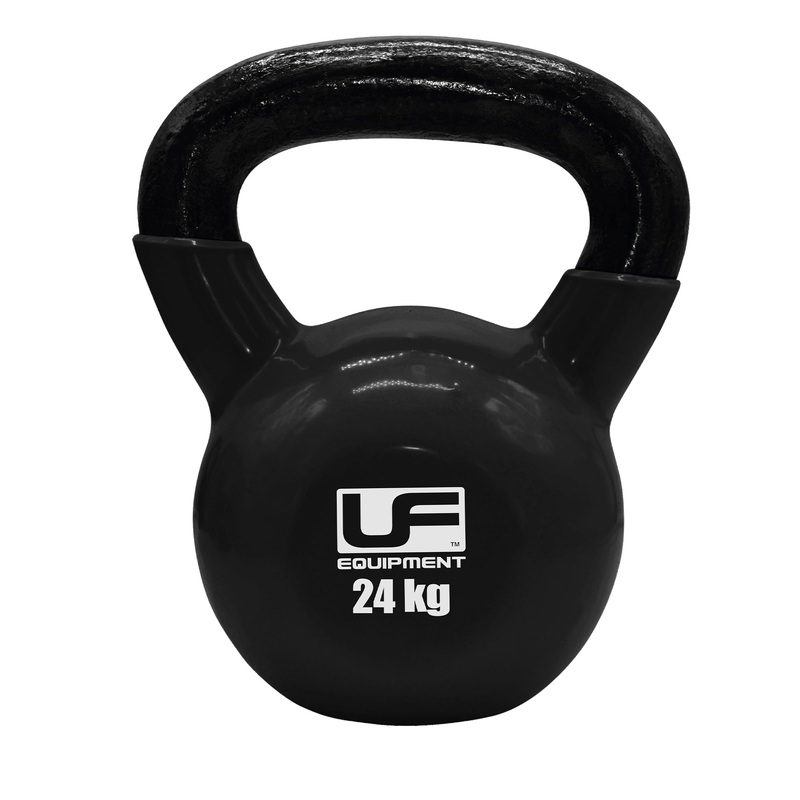 Vinyl Coated Cast Iron Kettlebell – 24KG