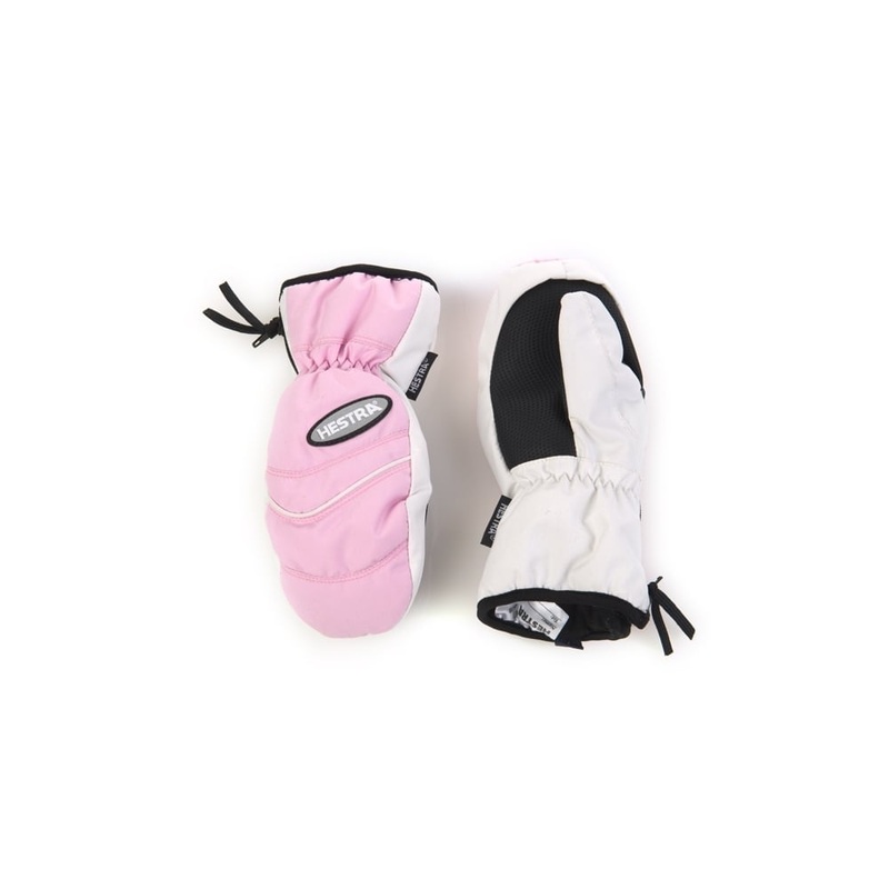 Baby Zip Primaloft Mittens|PINK/WHITE|1|2