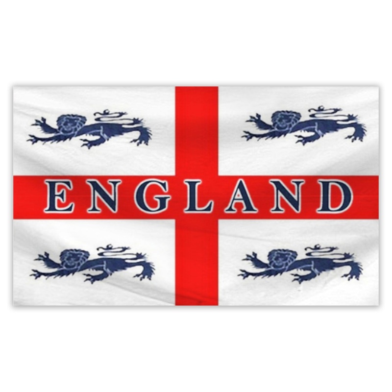 ENGLAND 4 LIONS 5FT FLAG|MISC|Standard