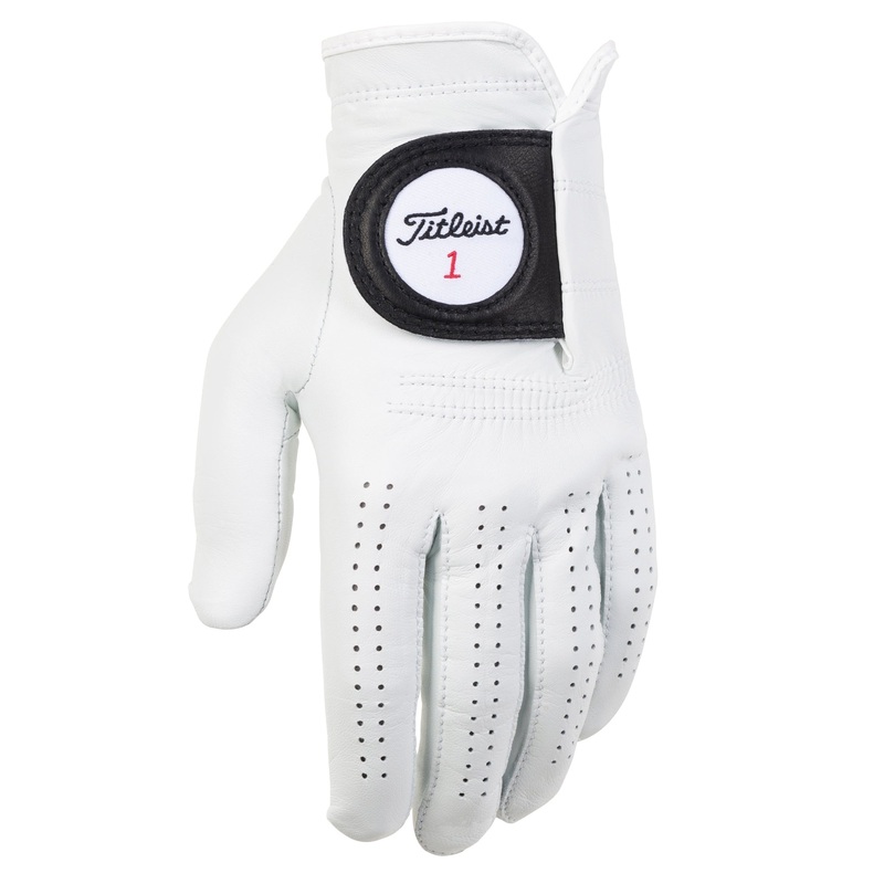 Titleist Players Golf Glove|White|Small|Medium|Medium/Large|Large|X-Large|Left Hand