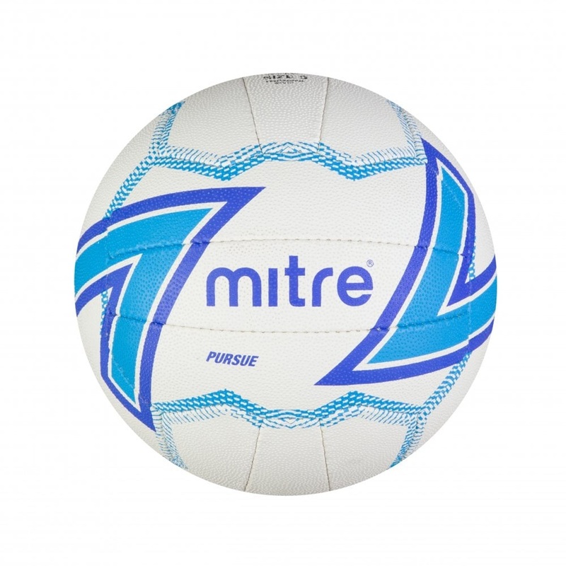 Pursue Netball|WHITE/BLUE/BLACK|5