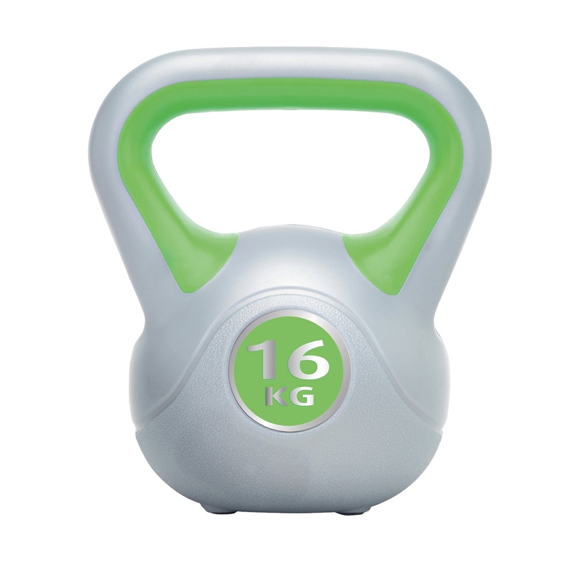 Vinyl Kettlebell- 16KG|Green|16Kg