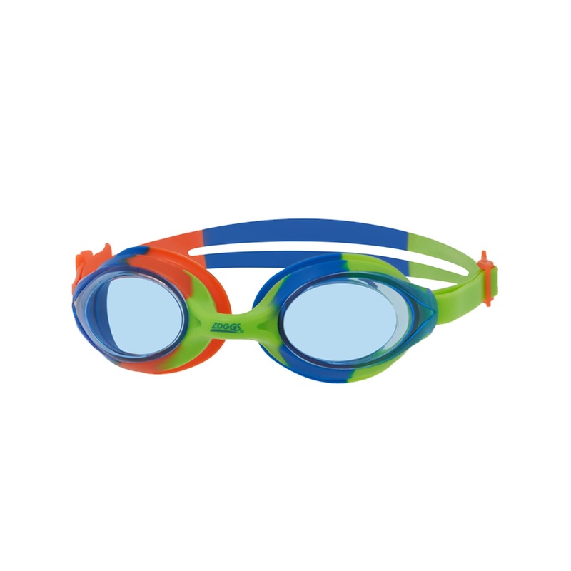 Bondi Junior Swimming Goggles|Green Blue-Tint Blue|Junior