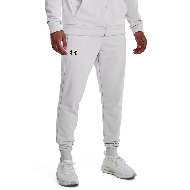 UA Armour Fleece Joggers|Halo Grey/Black|Small|Medium|Large|X-Large