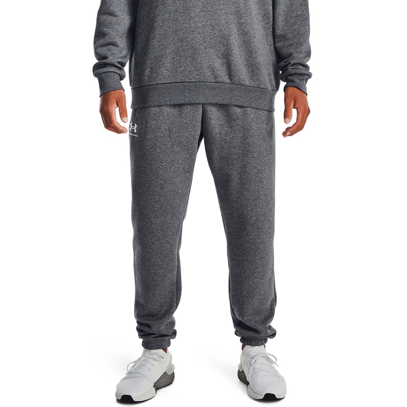 UA Essential Fleece Jogger|Pitch Grey/Medium |Heather|Small|Medium|Large|X-Large