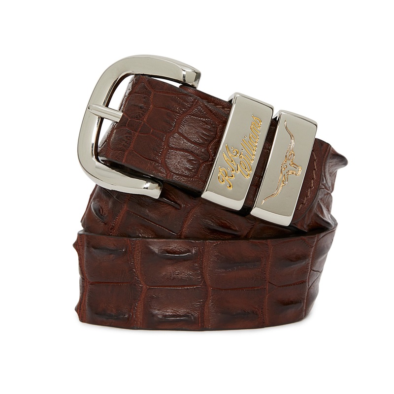 Crocodile Belt|Tan|32in|34in|36in|38in|40in
