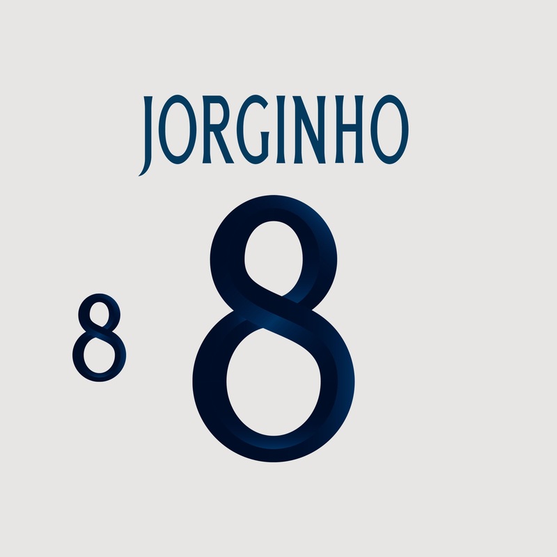 JNR – JORGINHO 8 (OFFICIAL PRINT) ITALY 23 AWAY