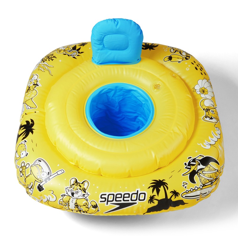 SWIM SEAT|YELLOW/BLACK|0-12M|12-24M