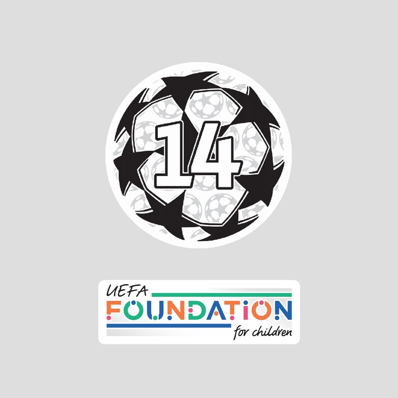 23/24 Real Madrid – UCL 14 Times Winners Badge Set – Junior