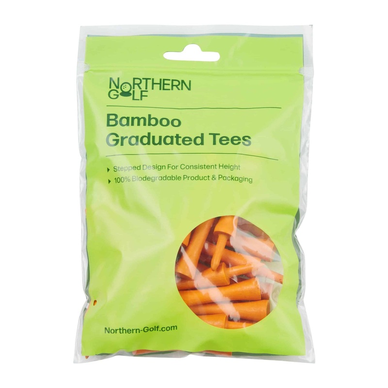 Bamboo Graduated Tees|Orange|PK-25