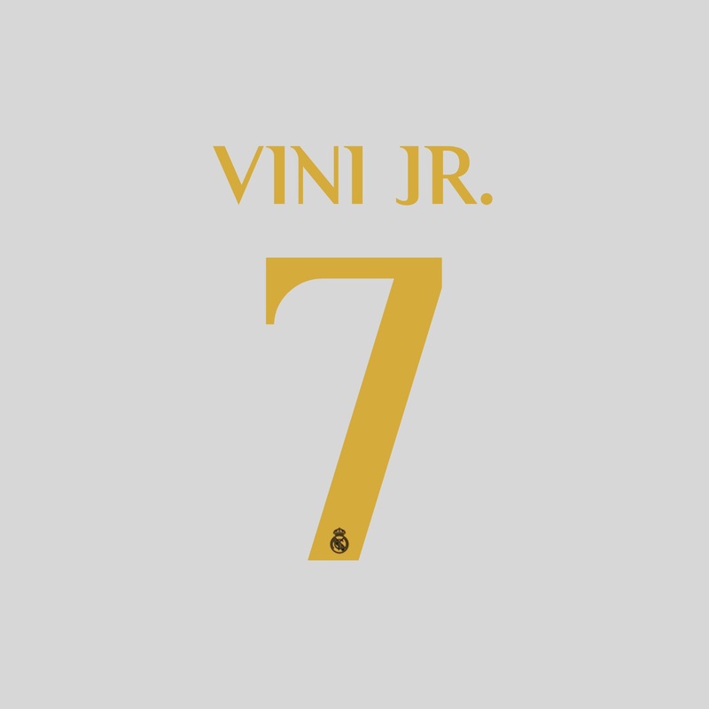Jnr Away/3rd – VINI JR. 7 Real Madrid 23/24 Set