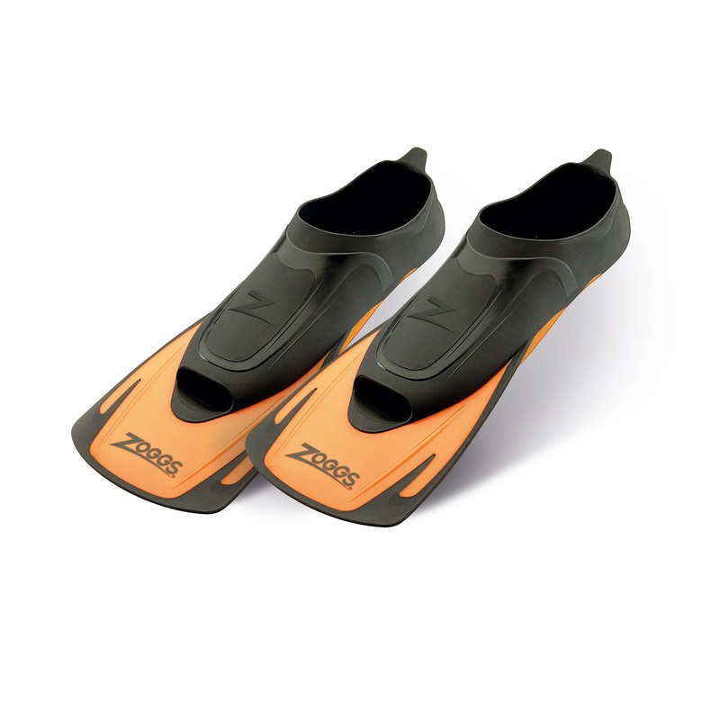 Swim Energy Fins|Black/Orange|UK3-4|UK4-5|UK5-6|UK6-7|UK8-9|UK9.5-10.5|UK11-12