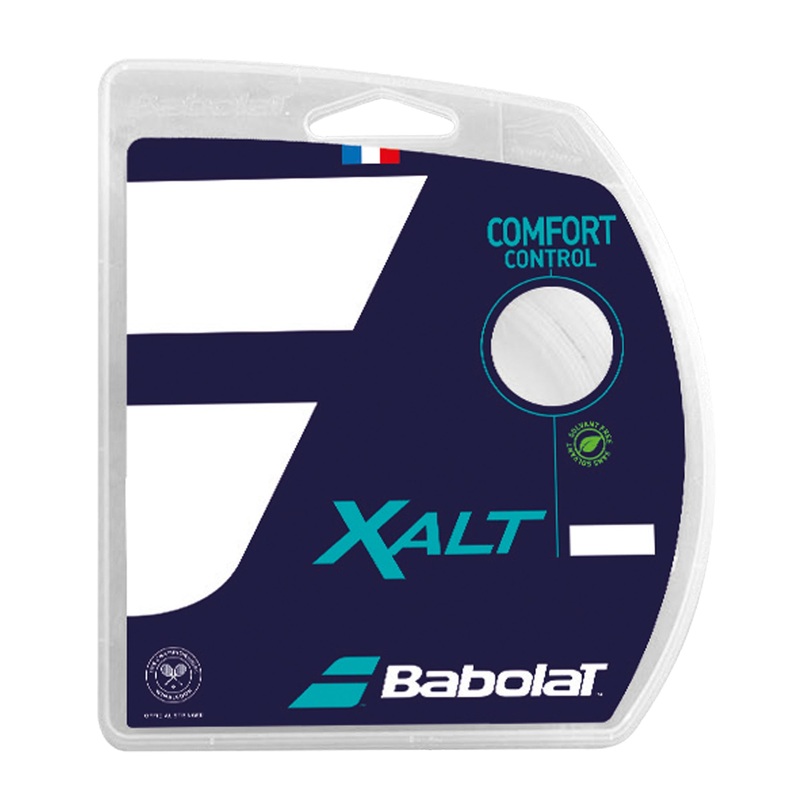 XALT 12M Tennis String|WHITE|16g-130mm|17g-125mm
