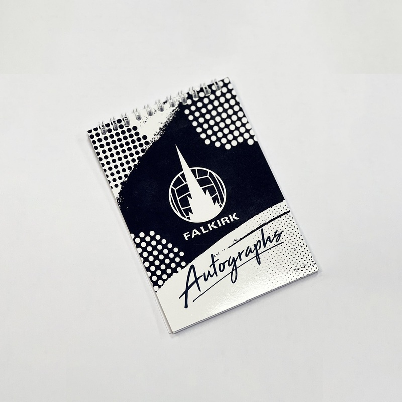 Falkirk Autograph Book|NAVY/WHITE|One Size