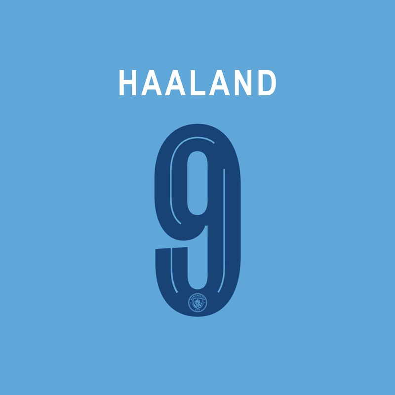 Jnr – Haaland – MCFC 23/24 Home Set